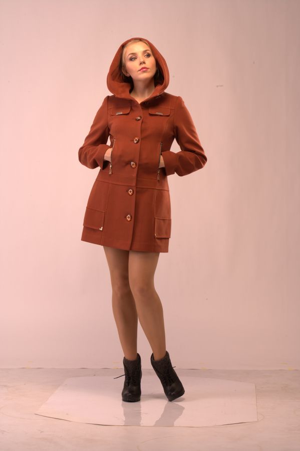 пальто женское Осень-Весна   модель M-1415 фото