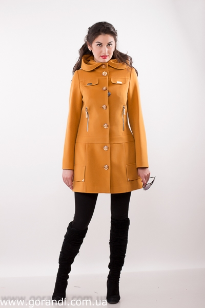 пальто женское Осень-Весна  2016 модель M-1415 фото