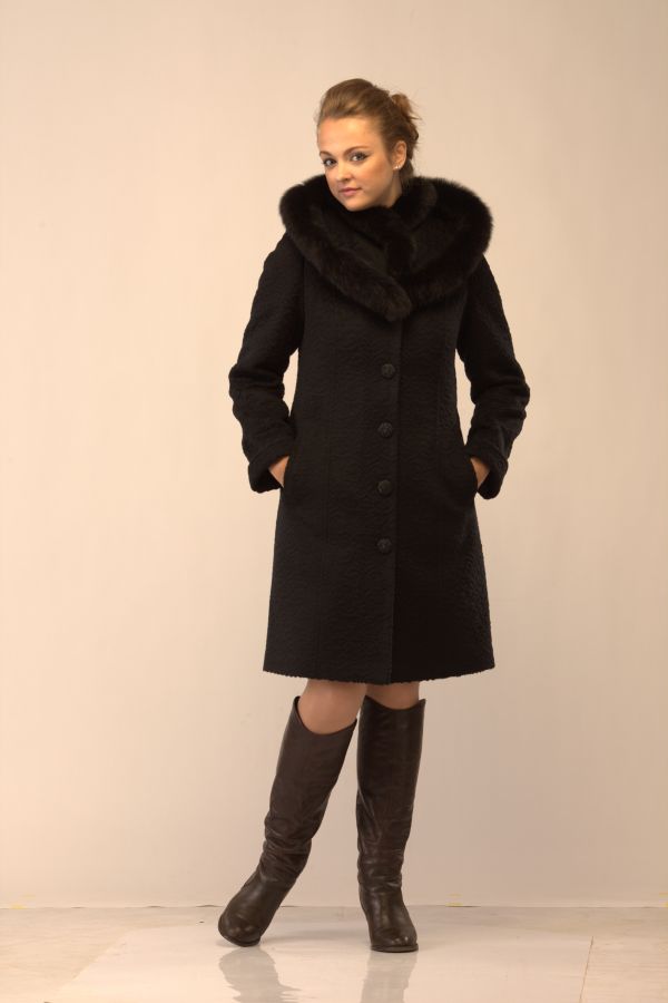 пальто женское Зима 2015 модель M-1425 фото