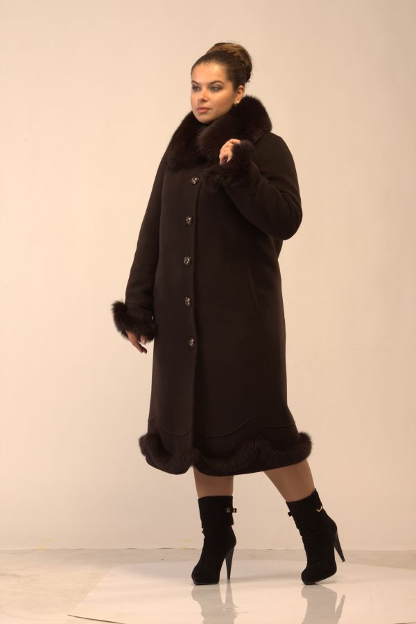 пальто женское Зима 2015 модель M-1439 фото